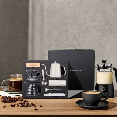 COFFEE Theemaker Roestvrij staal handmatige koffiemolen met instelbare snelheid en deksel