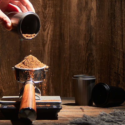 Commerciële kopers Koffiewinkels Roestvrij staal doseringsbeker voor precisie brouwgereedschap