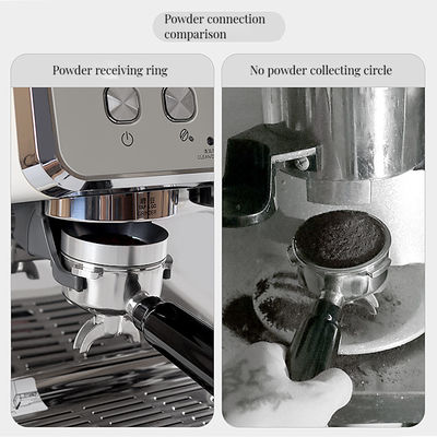Roestvrij staal Koffiebonen Tamper milieuvriendelijk 51mm 58mm Magnetische Koffie Dosering Ring