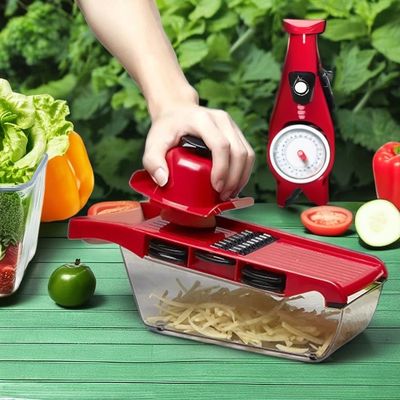 16-functie Gezond maaltijd bereiden Slicer Food Grade bamboe materiaal voor groenten en fruit gereedschappen