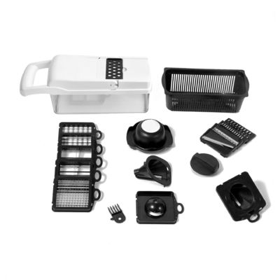 22-weg multifunctioneel bamboe-voedselsnipper groente snijmachine voor duurzame keukengereedschappen