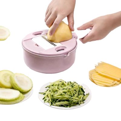 Aantal stukken 1 Hand Groenten snijmachine roestvrijstalen schaal multifunctionele gereedschap