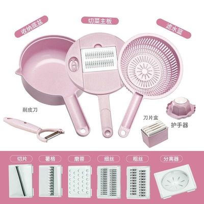 Gepersonaliseerd logo Multifunctionele Magic Fruit Chopper en Smart Bowl Slicer voor Keuken