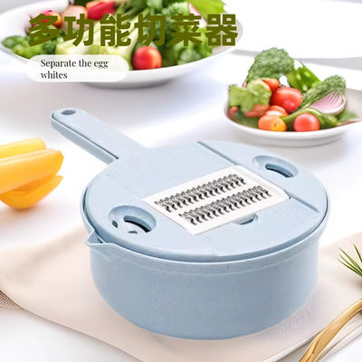 Gepersonaliseerd logo Multifunctionele Magic Fruit Chopper en Smart Bowl Slicer voor Keuken