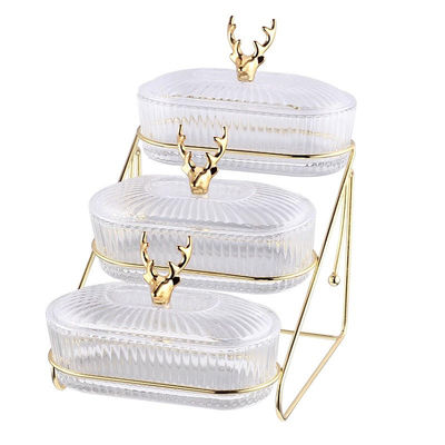 Minister Handwerk Plastic Serving Tray voor desserts Noten Terug naar school Modern Design