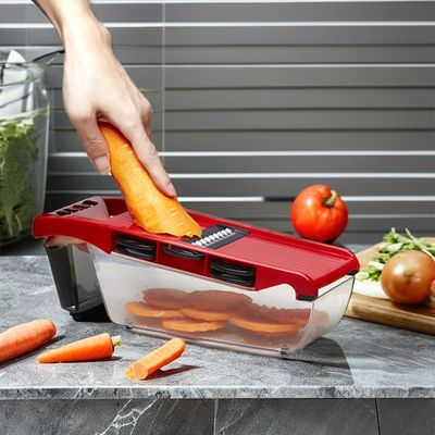 Materiaal voor voedingsmiddelen Multifunctionele 16 in 1 handmatige groenteknipper voor gezonde maaltijden
