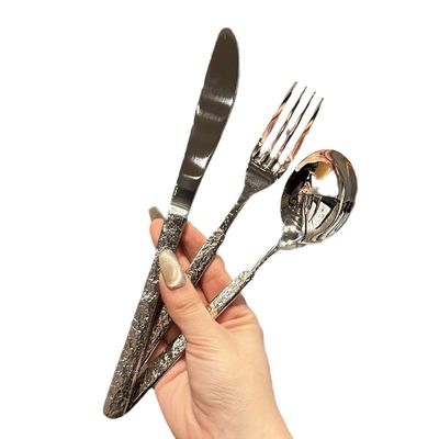 Roestvrij staal bestek Set-Lepel Vork Messer Dinerware milieuvriendelijke metaalproductie