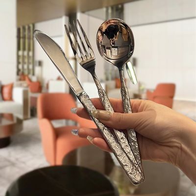 Roestvrij staal bestek Set-Lepel Vork Messer Dinerware milieuvriendelijke metaalproductie