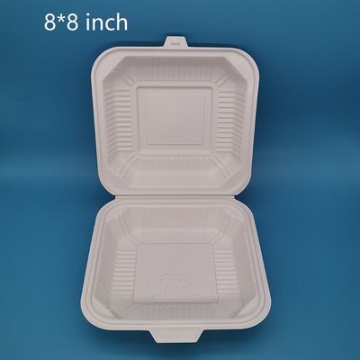 Simpliciteit Stijl Wegwerpplaat Plastic Lunchbox Microwave Safe Stapelbare Container