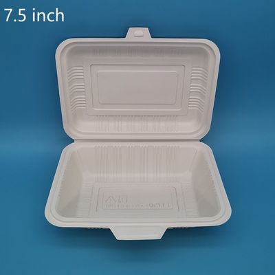 Simpliciteit Stijl Wegwerpplaat Plastic Lunchbox Microwave Safe Stapelbare Container
