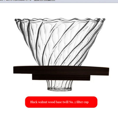 Koffifilter Herbruikbare V-vormige metalen plankfilterpapierhouder voor barista-keuken