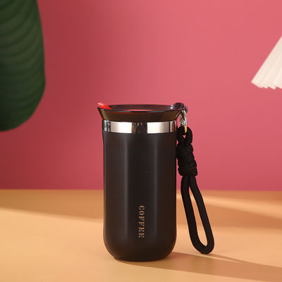 Gepersonaliseerd logo roestvrijstalen koffiebekers 350 ml 450 ml vacuümflessen voor kamperen