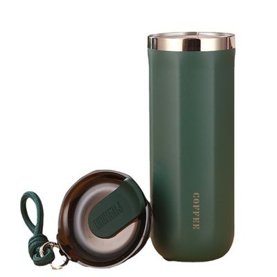 Roestvrijstalen koffiebekers met deksels Alle toepasselijke personen Op maat 350 ml 450 ml