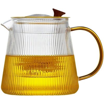 500 ml/800 ml/1000 ml glazen theepotten-klassiek ontwerp hittebestendig handvat-duurzaam ontwerp