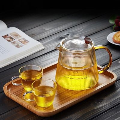 Stijlvol klassieke hoge borosilicaat glas waterpotten 500 ml / 800 ml / 1000 ml voor doeleinden