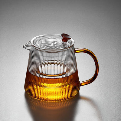 500 ml/800 ml/1000 ml Grote glas theepot met warmtebestandheid en klassiek ontwerp