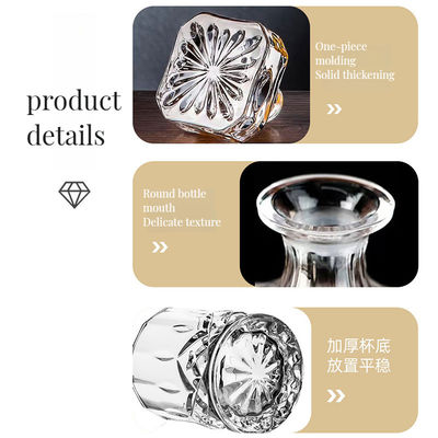 Gepersonaliseerde logo bar sets Crystal Oxford Glas Whisky Decanter Set voor Whisky Experts