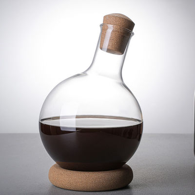 Whisky-wijndecanter handgeblazen borosilicaat glaswijndispenser voor rode wijn bar sets