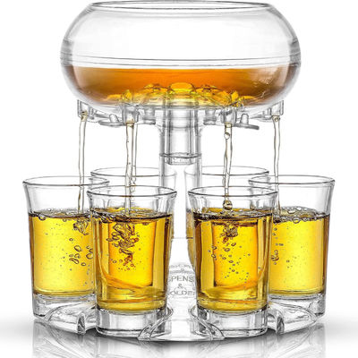 Uniek ontwerp 6 Shot glas dispenser en houder voor bier whisky cocktail liefhebbers