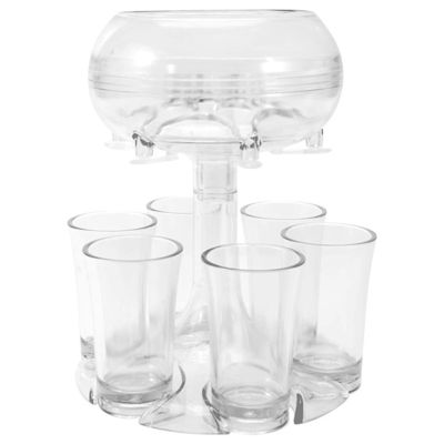 Uniek ontwerp 6 Shot glas dispenser en houder voor bier whisky cocktail liefhebbers