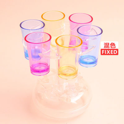 Uniek ontwerp 6 Shot glas dispenser en houder voor bier whisky cocktail liefhebbers