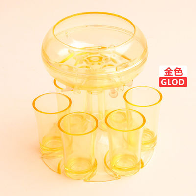 Uniek ontwerp 6 Shot glas dispenser en houder voor bier whisky cocktail liefhebbers