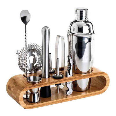 Laat je innerlijke mixoloog los met onze 4-delige roestvrijstalen cocktailmixer kit