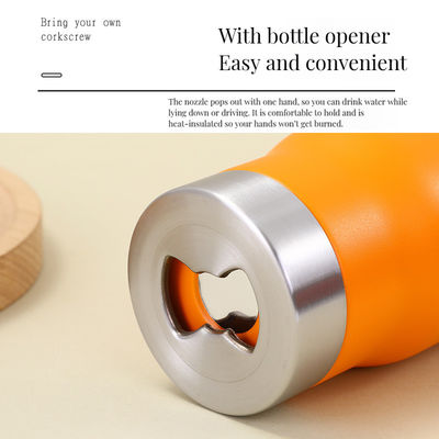 Commerciële koper Modern Design 500 ml roestvrij staal vacuümfles voor cateraars kantines