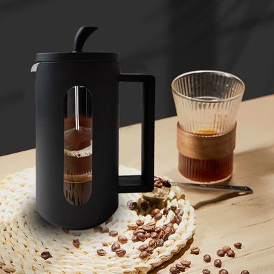 Home Hotel Restaurant en kantoor Essentiële keramische Franse pers voor rijke koffie mocha
