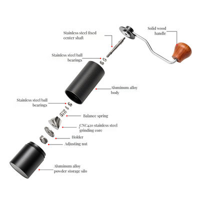 Ronde ontwerp multifunctionele keuken opslag pot Set voor koffiebonen thee suiker afdichting