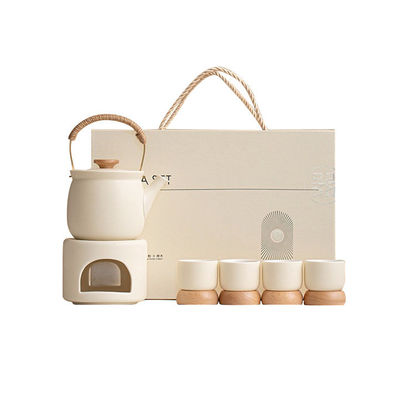 Keramische theeverwarmer in Europese stijl voor thuis, hotel, restaurant en kantoor