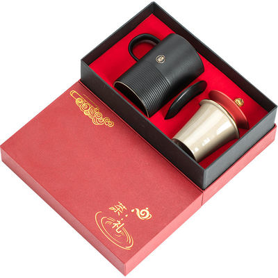 Alle gelegenheden King Cup Gepersonaliseerde handgemaakte Luxe Arabische Gouden Rimpel Witte Porseleinen Theekoppen