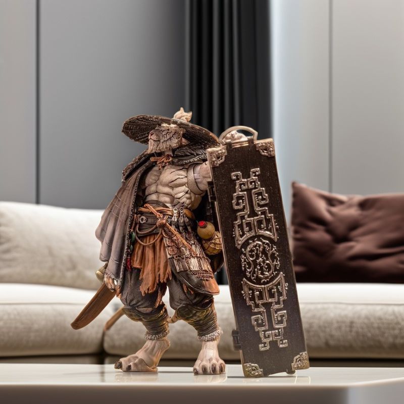 Maestro Union's Blade Master Weng Tiger Action Figure Witte versie maatgemaakte maat