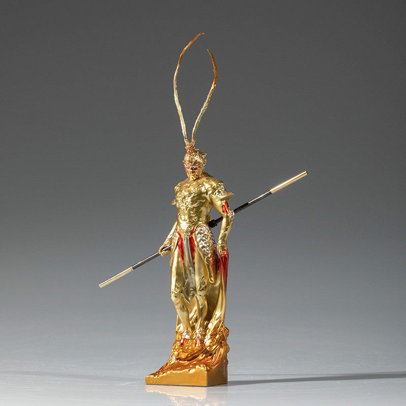 Ornamenten 3D Hars Monkey King Figuur met metalen materiaal van Journey to the West