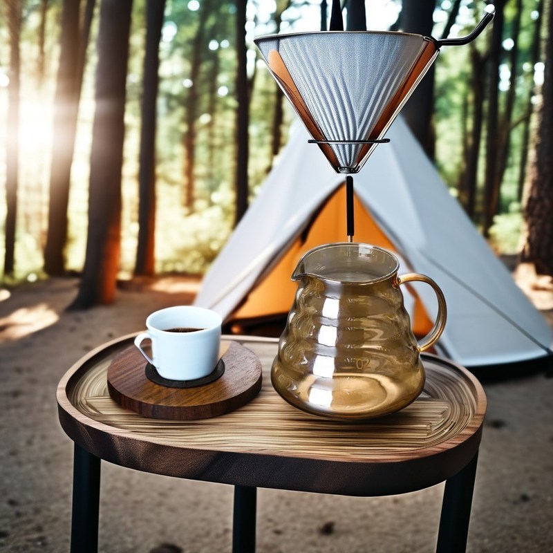 High Borosilicate Ceramic Coffee Pot Production Set met metalen filter en thee-infuser