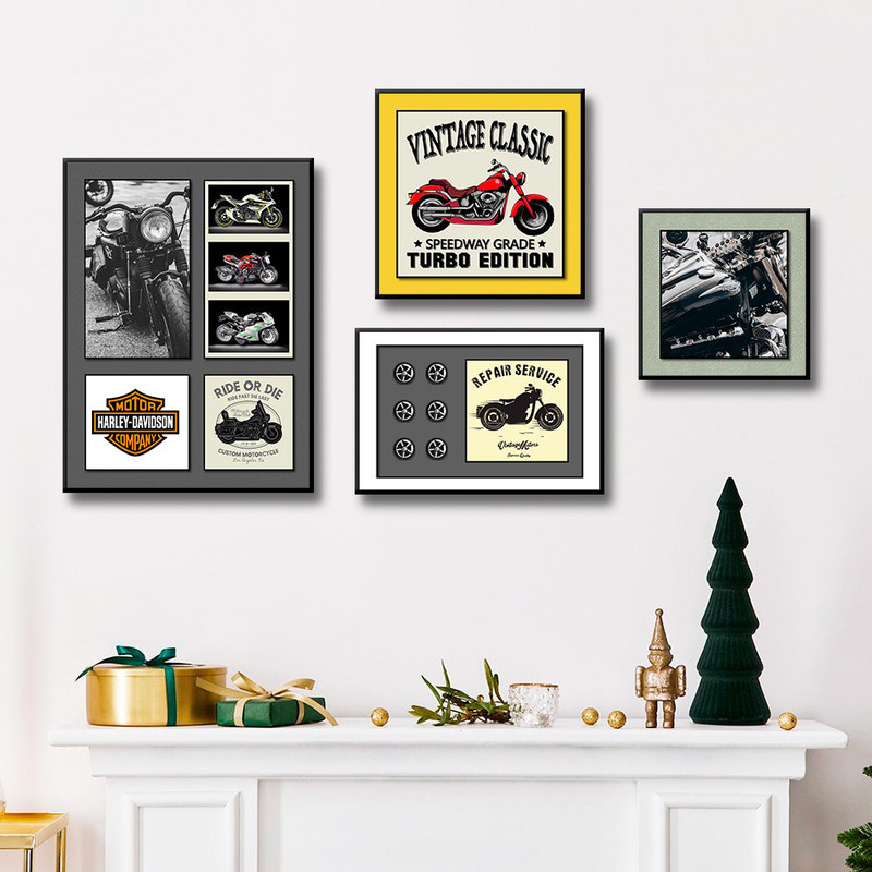 Moderne vormgeving Driedimensionale echte voorwerpen Decoratieve schilderkunst voor kinderkamer