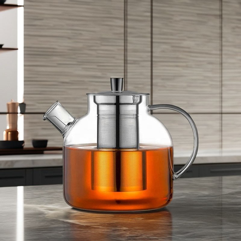 50 oz Clear Kettle Cup Set voor koffie Transparante en logo Aanpassen logo Acceptabel