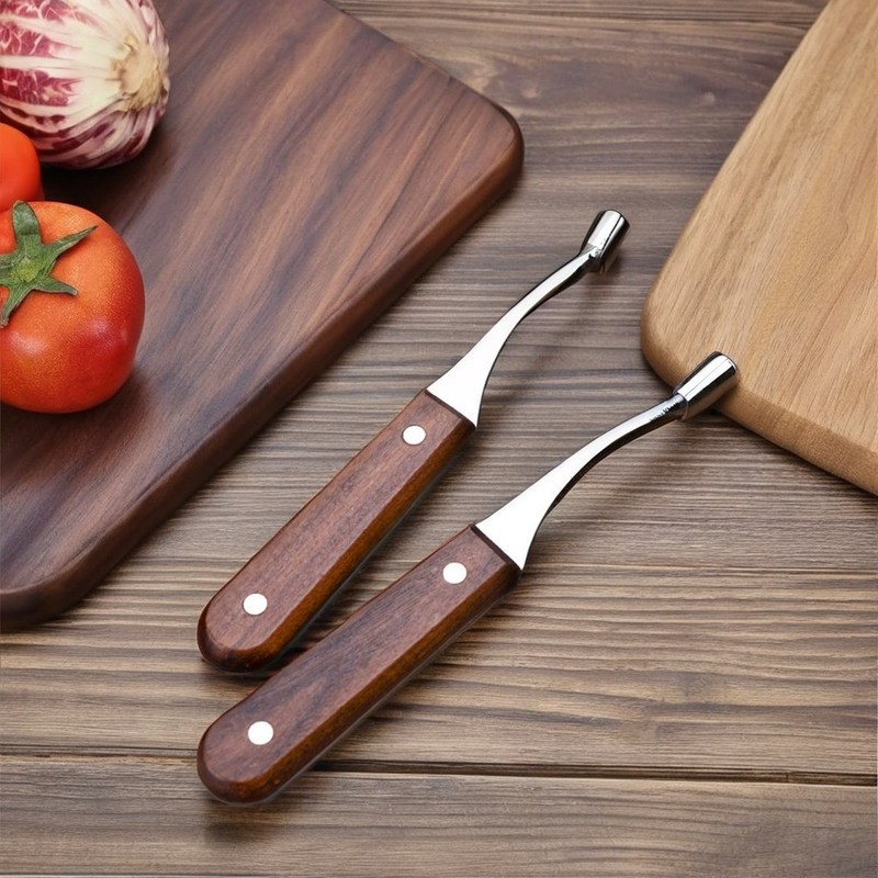 Logo Gepersonaliseerd logo Multifunctionele roestvrijstalen garnalenpeeler en visbelly mes