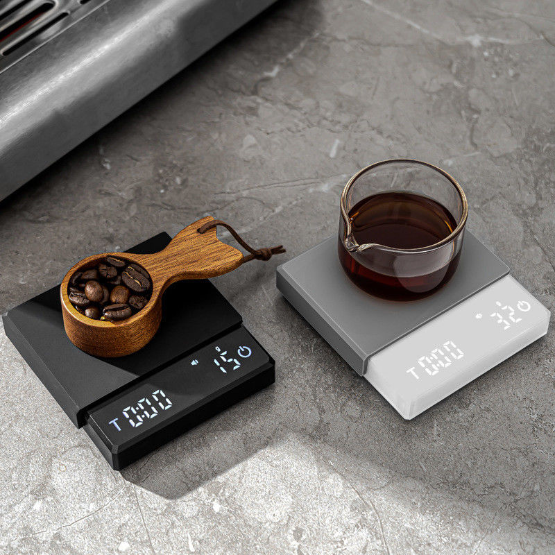 LCD-display Keuken Voedsel weegschaal voor TIMEMORE 2kg Elektronische koffie weegschaal