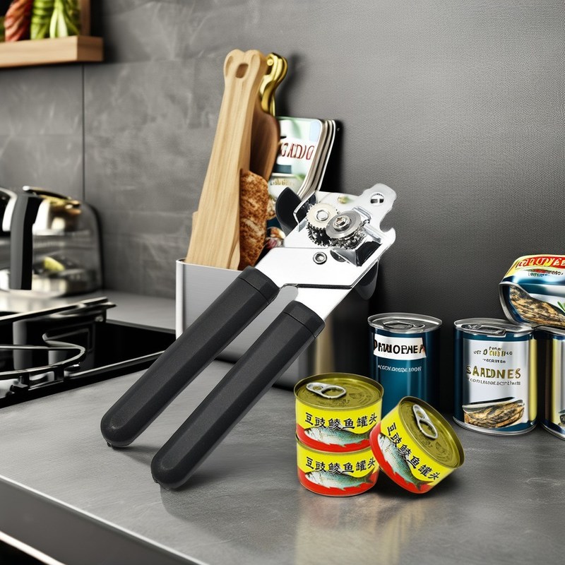 Sterk plastic handvat handleiding blik openmaker sleutelvormige metalen fles openmaker voor de keuken