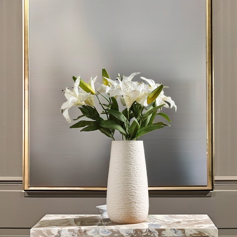 Huis Huwelijkstafel Decoratie Low MOQ Keramische vaas door ontwerper voor handgemaakte decor