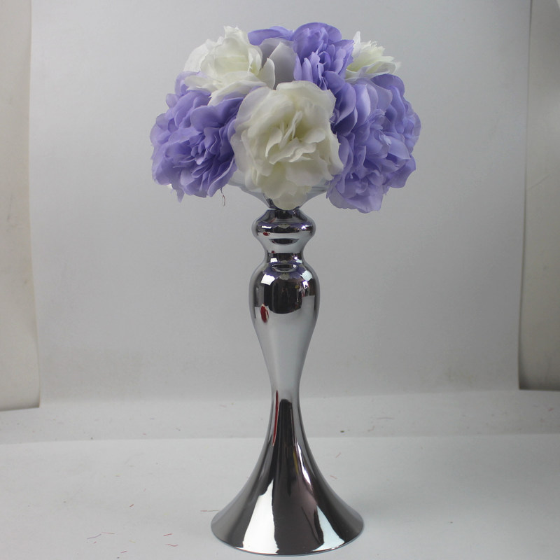 Prachtige zijde kunstmatige bloem tafeldekoratieve bal voor seizoensgebonden feesten