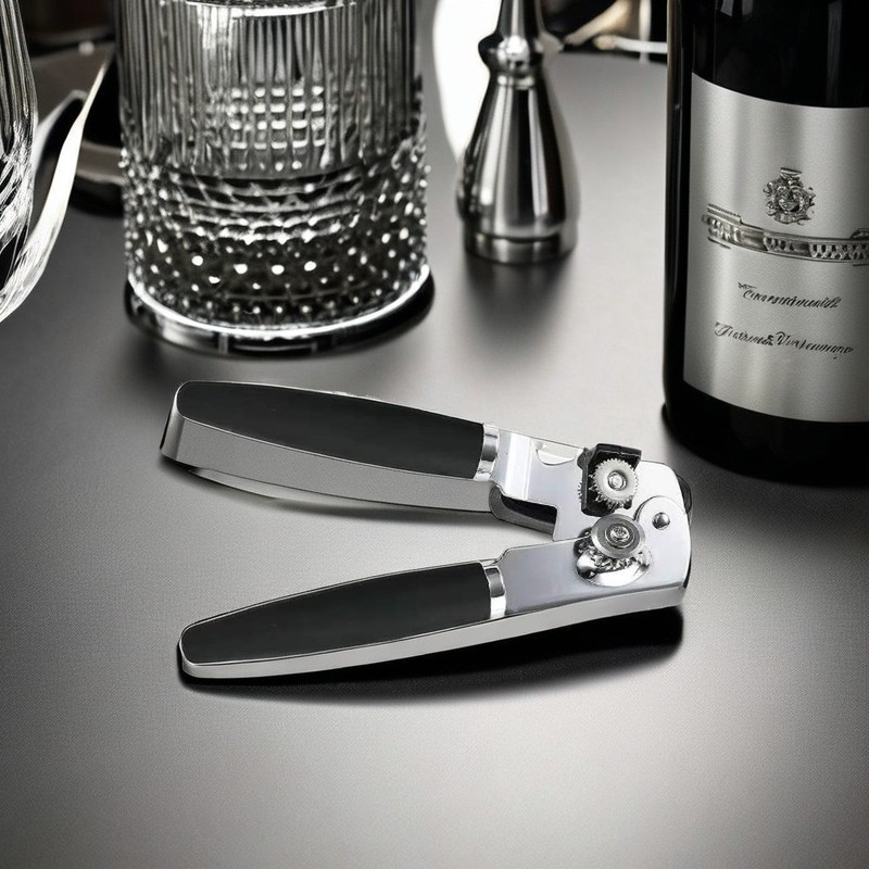 Cadeautjes Op maat ontworpen handmatige roestvrijstalen bierfles opener met makkelijke kruk