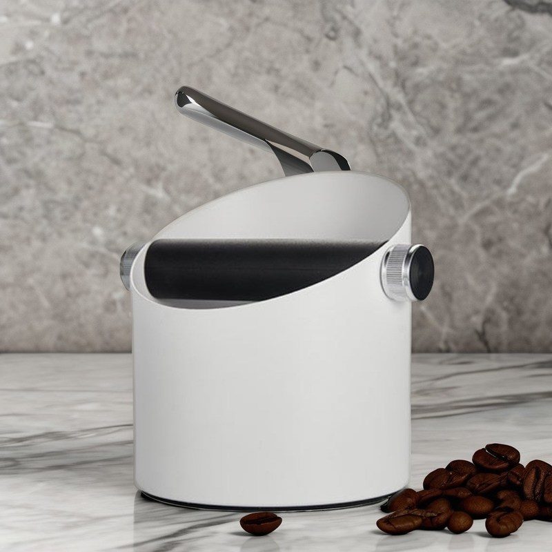 Roestvrij staal knock bar knock box voor koffie in modern design huis en restaurant