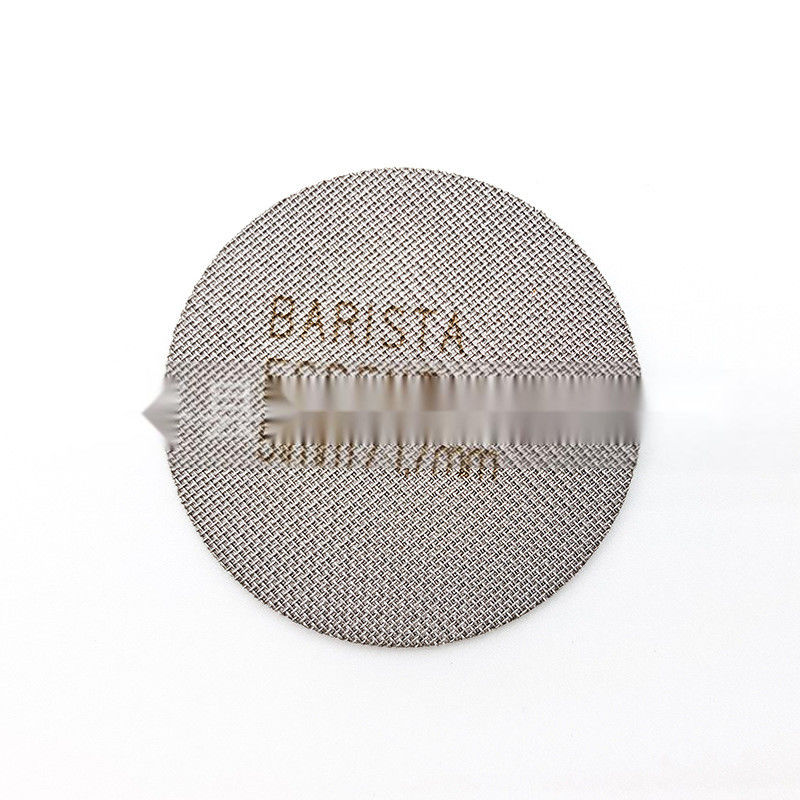 1.7mm roestvrij staal koffieknop voor milieuvriendelijke Espresso-machinefilterpakket