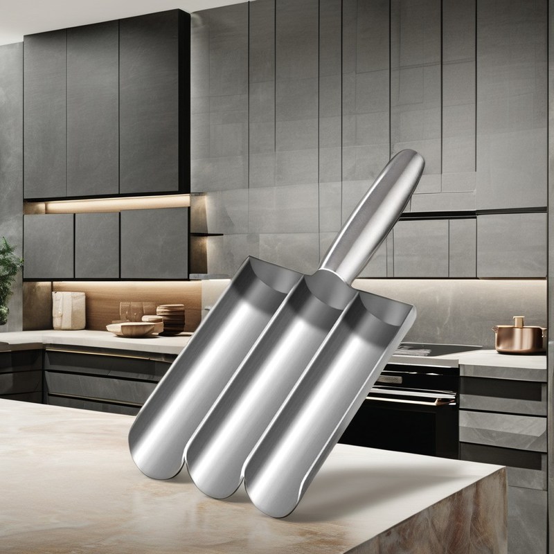 Meerdere doeleinden BAMBOO Utilities Niet-klevend vleesballen lepel set voor perfecte visballen