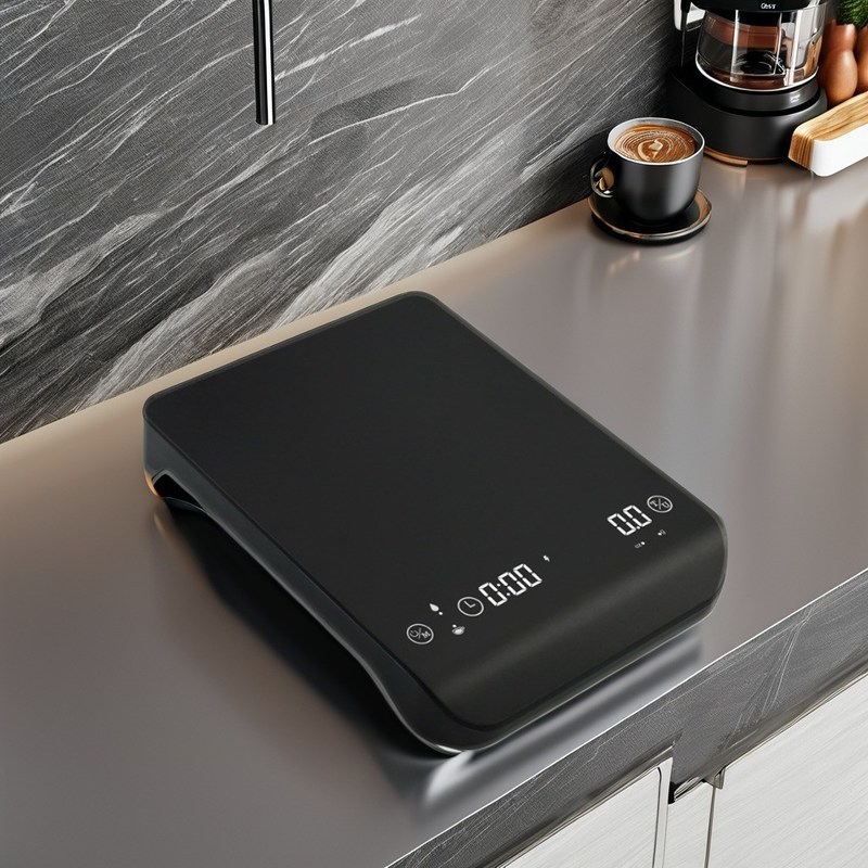 Foutvrije indicator Lichte elektronische koffiemeter voor nauwkeurige metingen