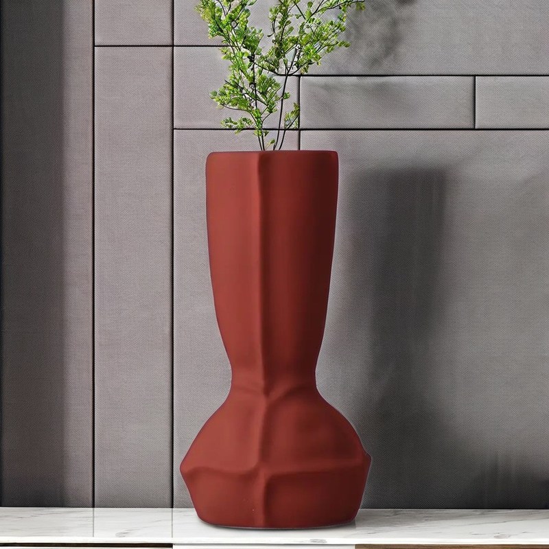 Retro keramische vaas voor thuis woonkamer Bloemenarrangement Badkamer decoratie