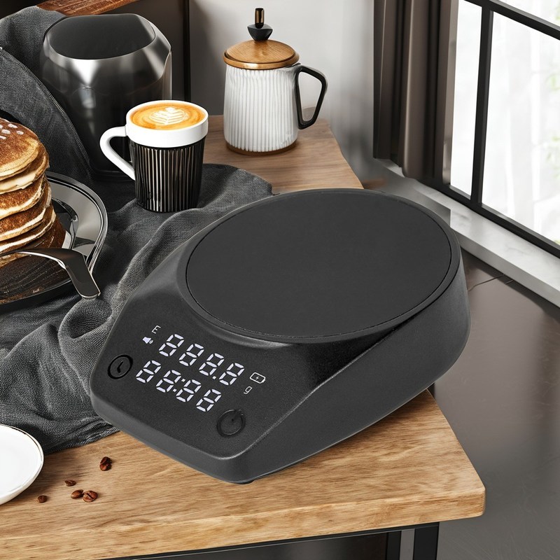 Keuken en barista ABS Shell Digitale Espresso Weegschaal met Timer Type-C opladen