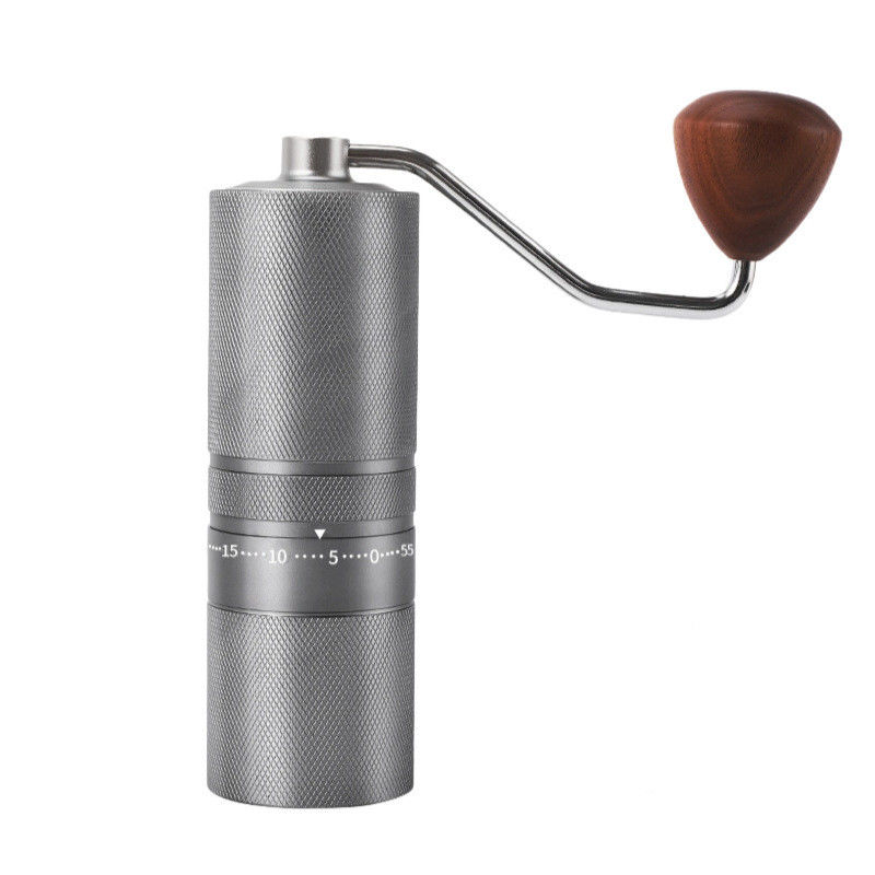 Roestvrij staal houten handvat handleiding Espresso grinders Al-alloy C2 voor koffie thee gereedschappen